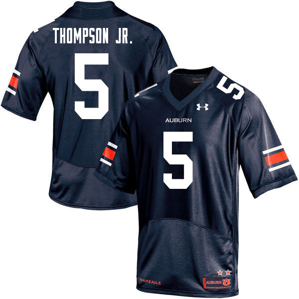 Men #5 Chris Thompson Jr. Auburn Tigers College Football Jerseys Sale-Navy - Click Image to Close